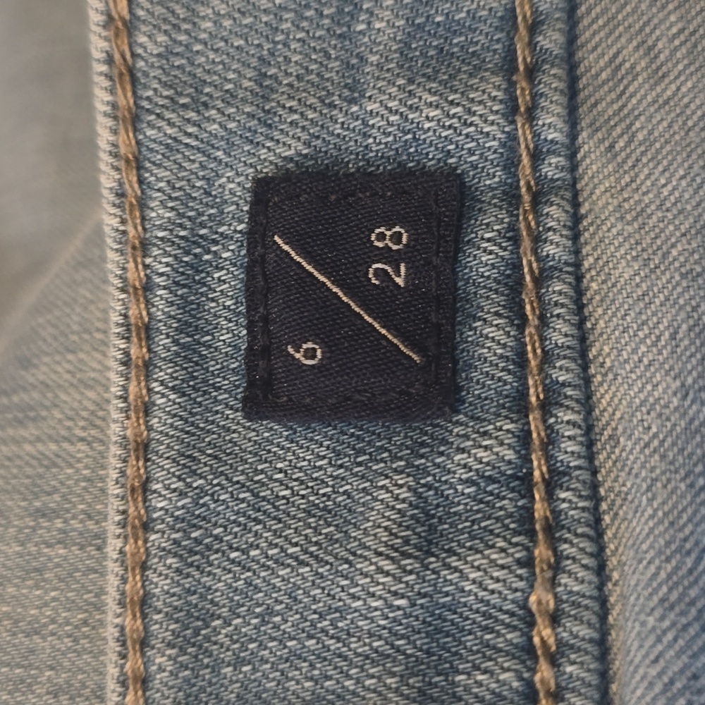 Lucky Brand Los Angeles Size 6/28 High Rise Crop Bridgette Jeans - Picture 4 of 6